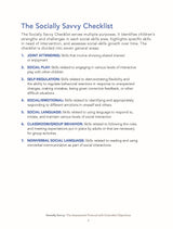 Socially Savvy: The Assessment Protocol with Extended Objectives