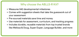 Assessment Kit for ABLLS-R®, without Manual